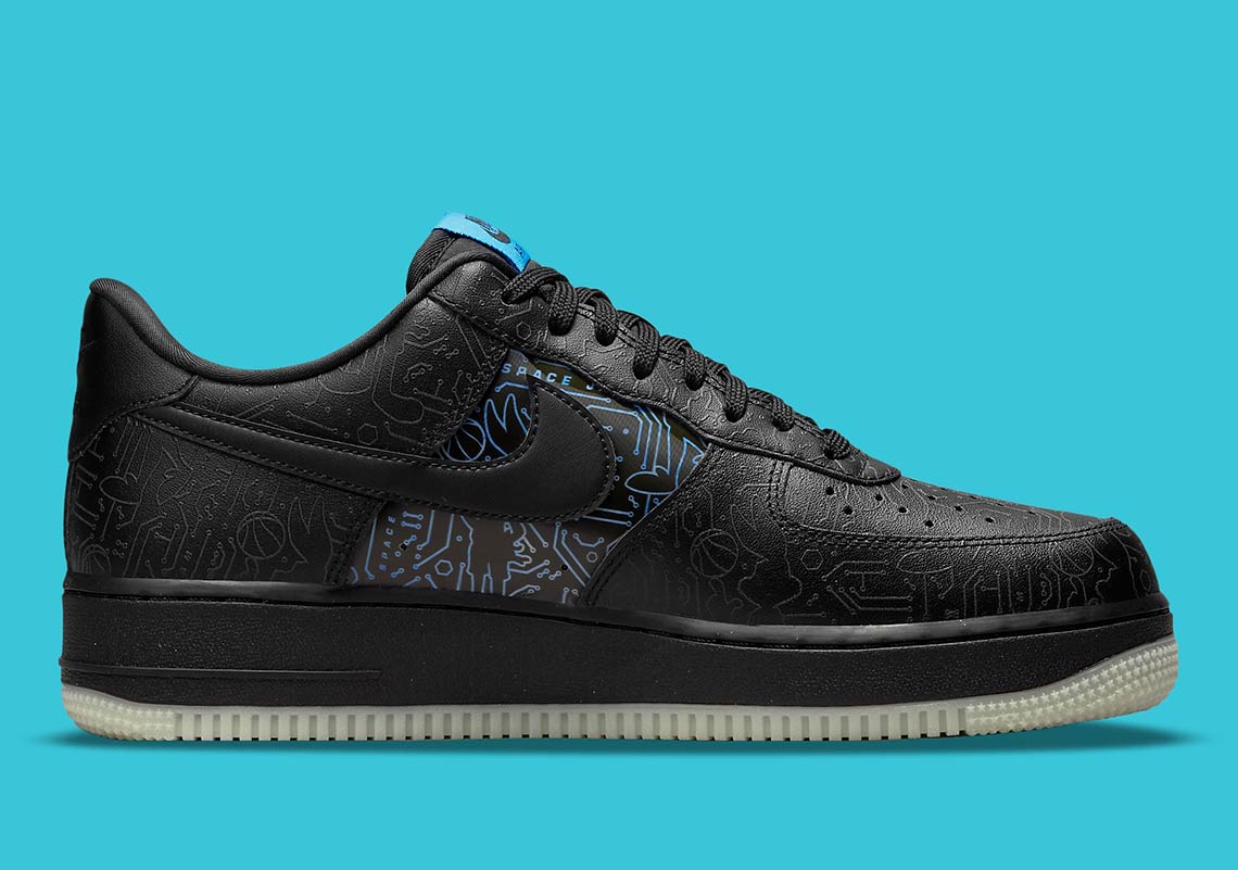 Space Jam Nike Air Force 1 Computer Chip Dh5354 001 4
