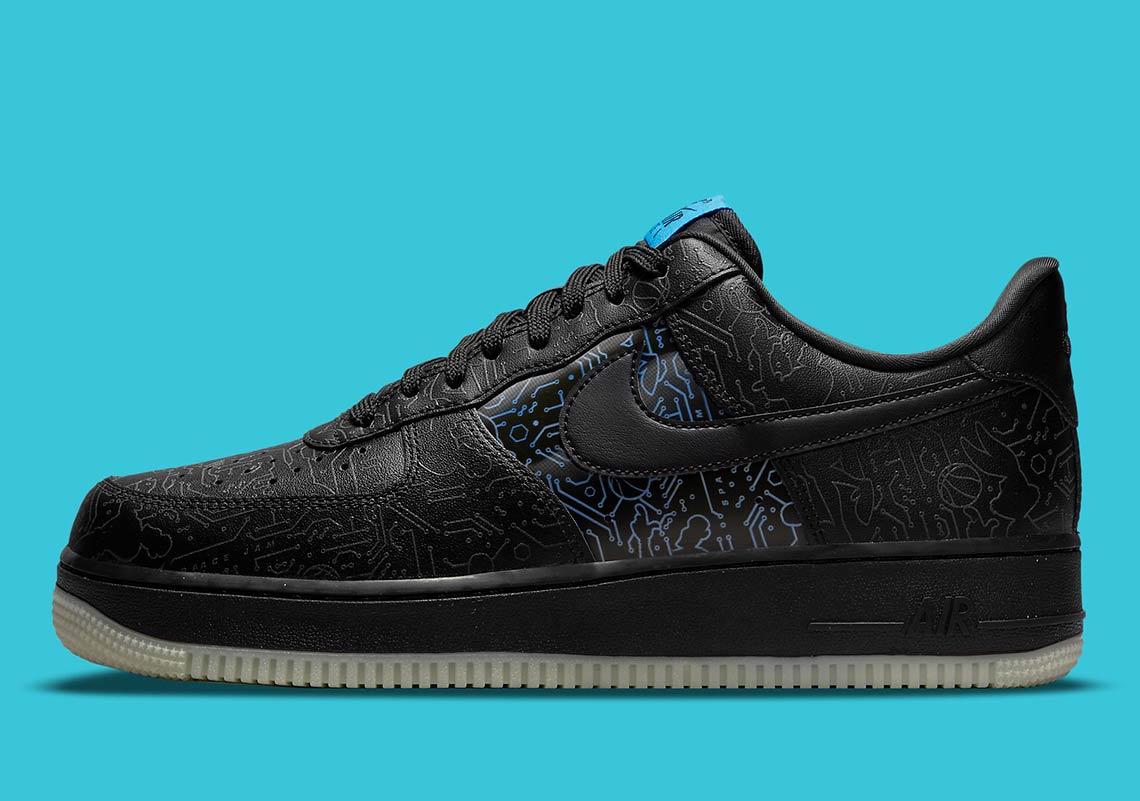 Space Jam Nike Air Force 1 Computer Chip Dh5354 001 6