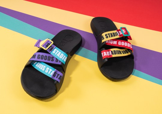 Stadium Goods And Chaco’s “Bits & Bobs” Chillos Slide Honors Early 1990s Sportswear