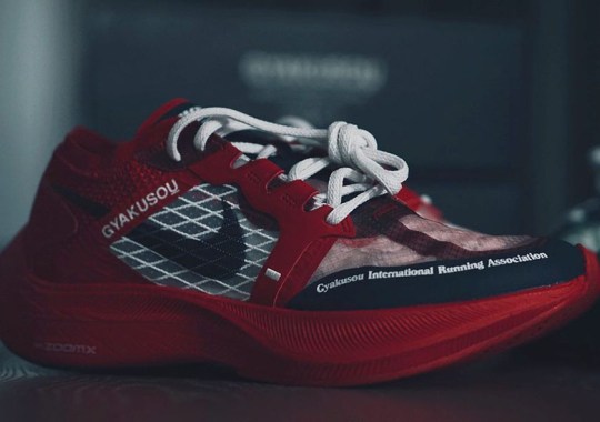 Jun Takahashi’s  UNDERCOVER Reveals Its Next Nike flat Gyakusou Footwear Collaboration In Red