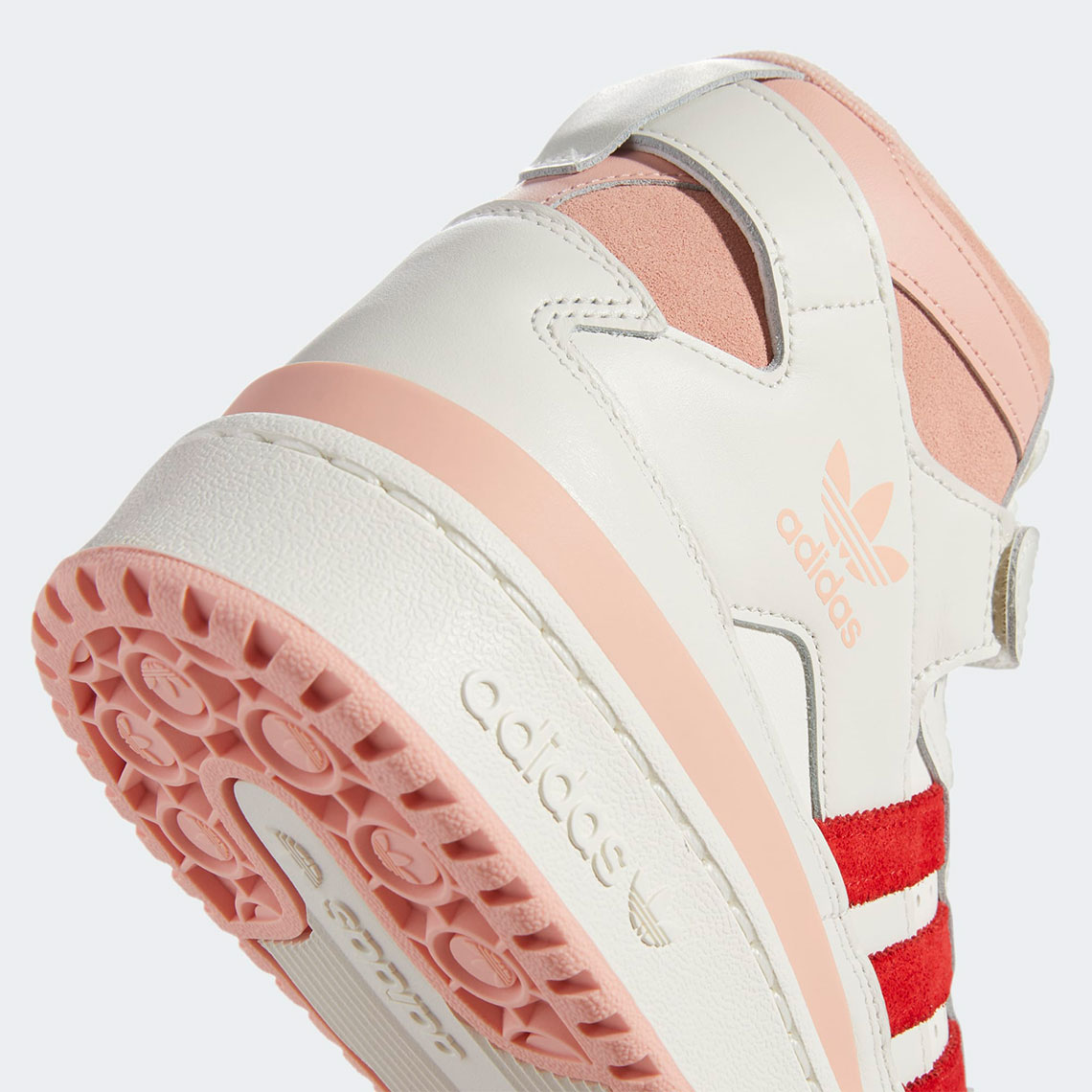 Adidas Forum 84 Hi Off White Pink Glow Vivid Red H01670 7