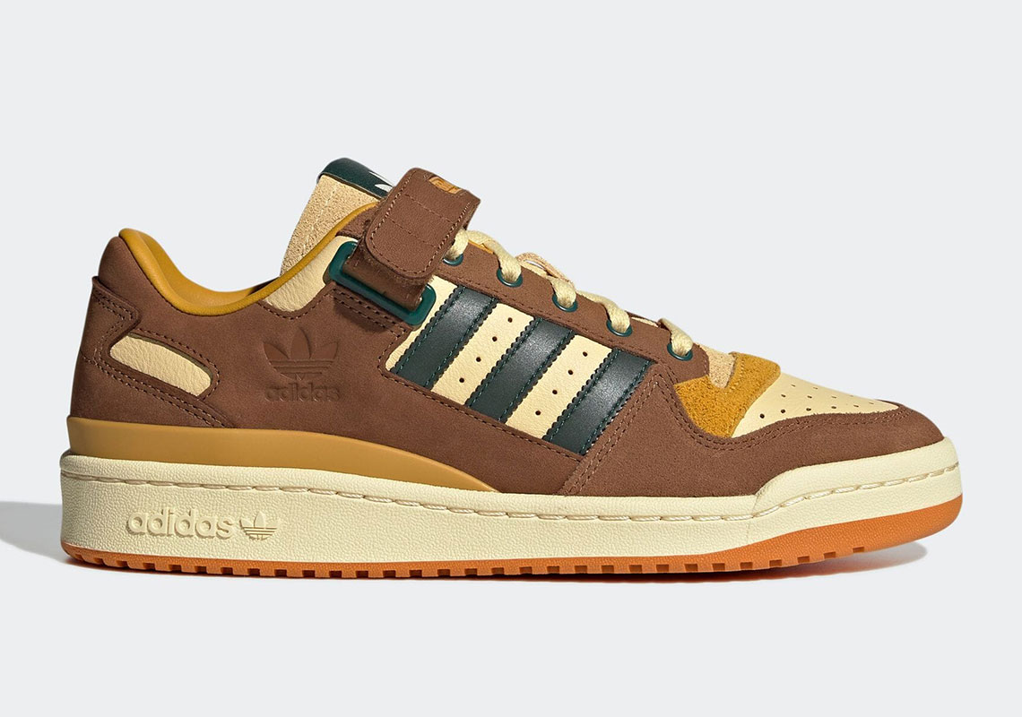 adidas Forum Low Camper Brown Green GW3486 | SneakerNews.com