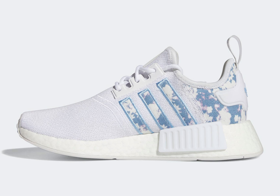 Adidas Nmd R1 Wmns Cloud White Ambient Sky Cloud White Gv8278 6