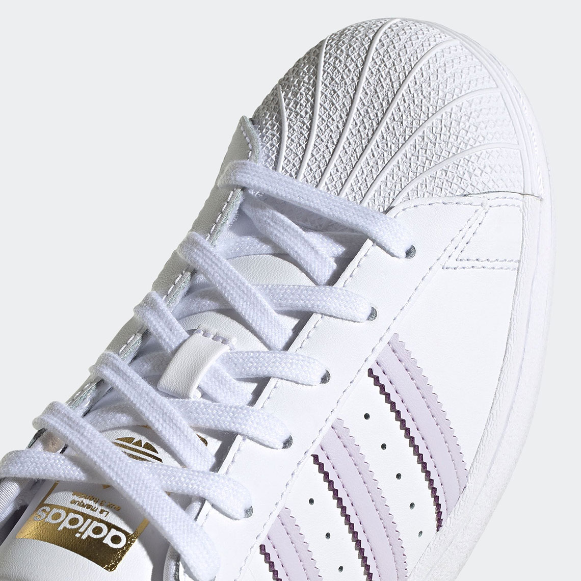 adidas Superstar Purple Tint Matte Gold GZ8143 | SneakerNews.com