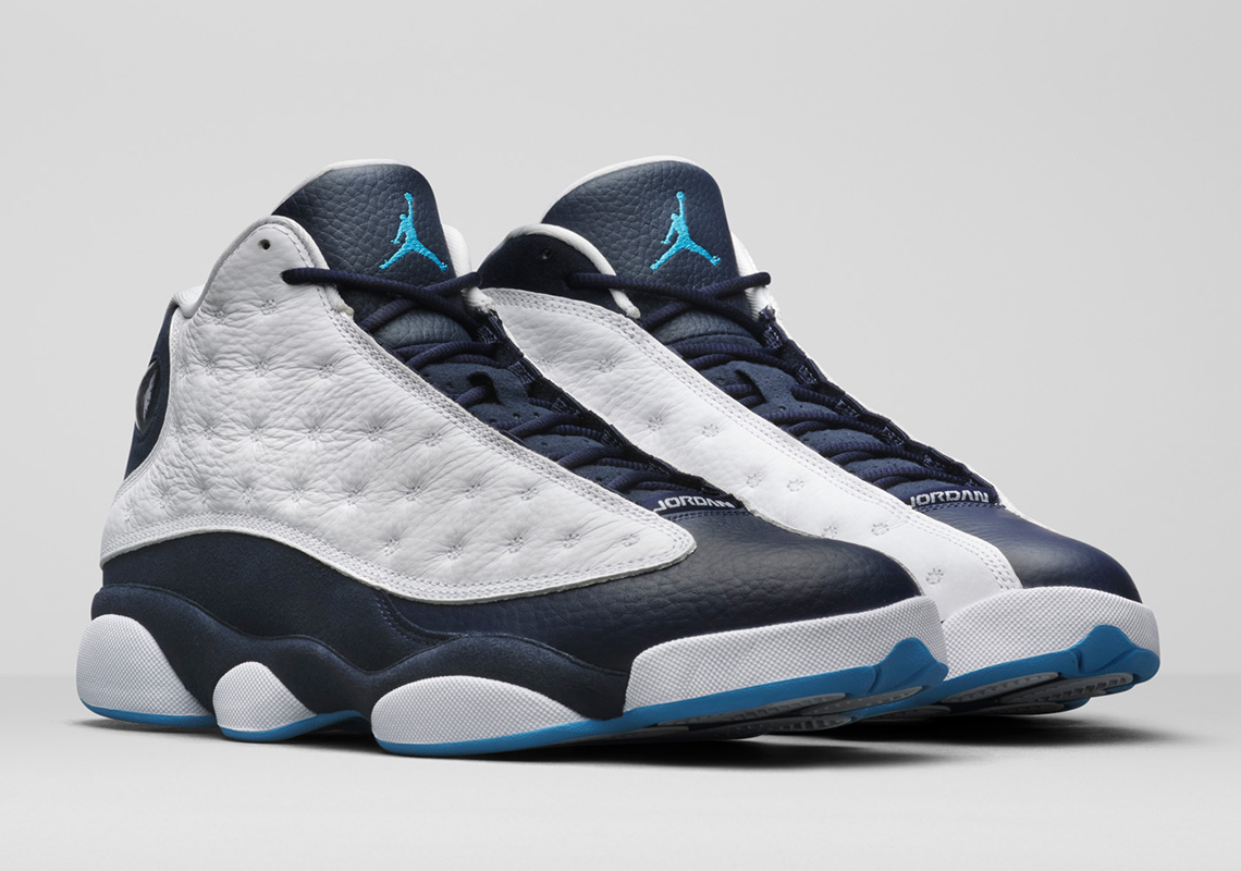 Air Jordan 13 Obsidian Powder Blue 144 Sneakernews Com