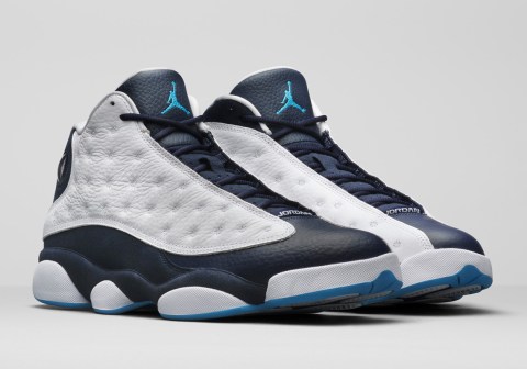 Air Jordan 13 Obsidian Powder Blue 414571-144 | SneakerNews.com