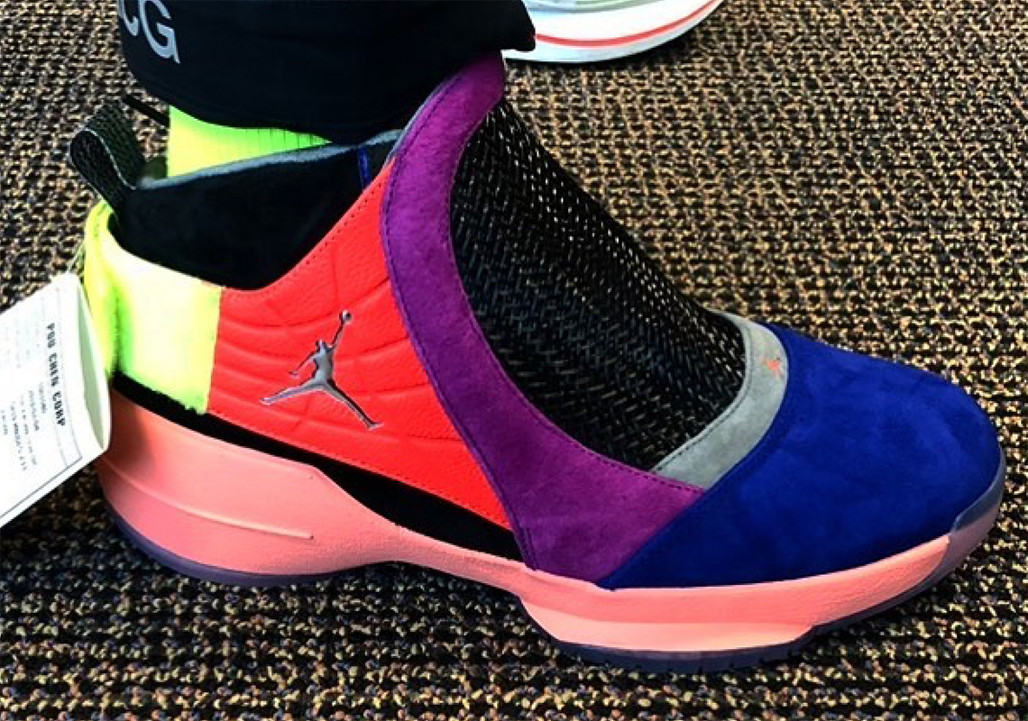 Unreleased Air Jordan 19 "Multi-Color" Sample Revealed