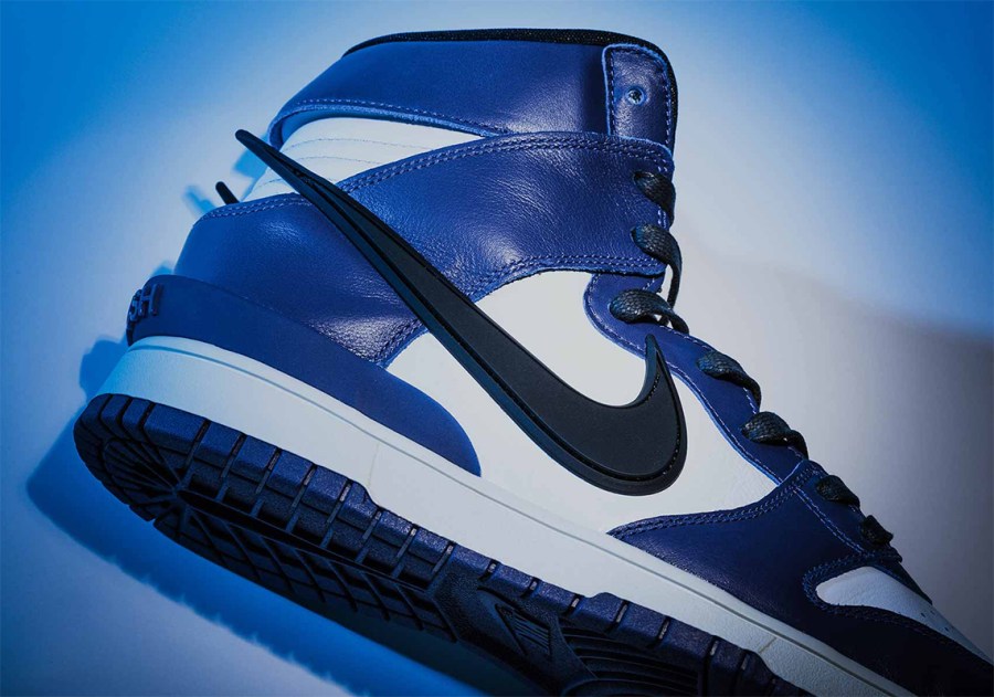 Nike Dunk High AMBUSH Deep Royal Blue CU7544-400 Release Reminder ...