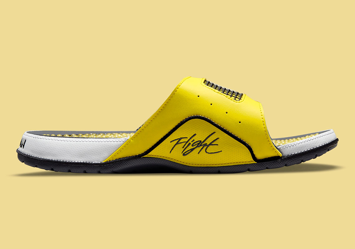 jordan hydro retro 4 slides yellow