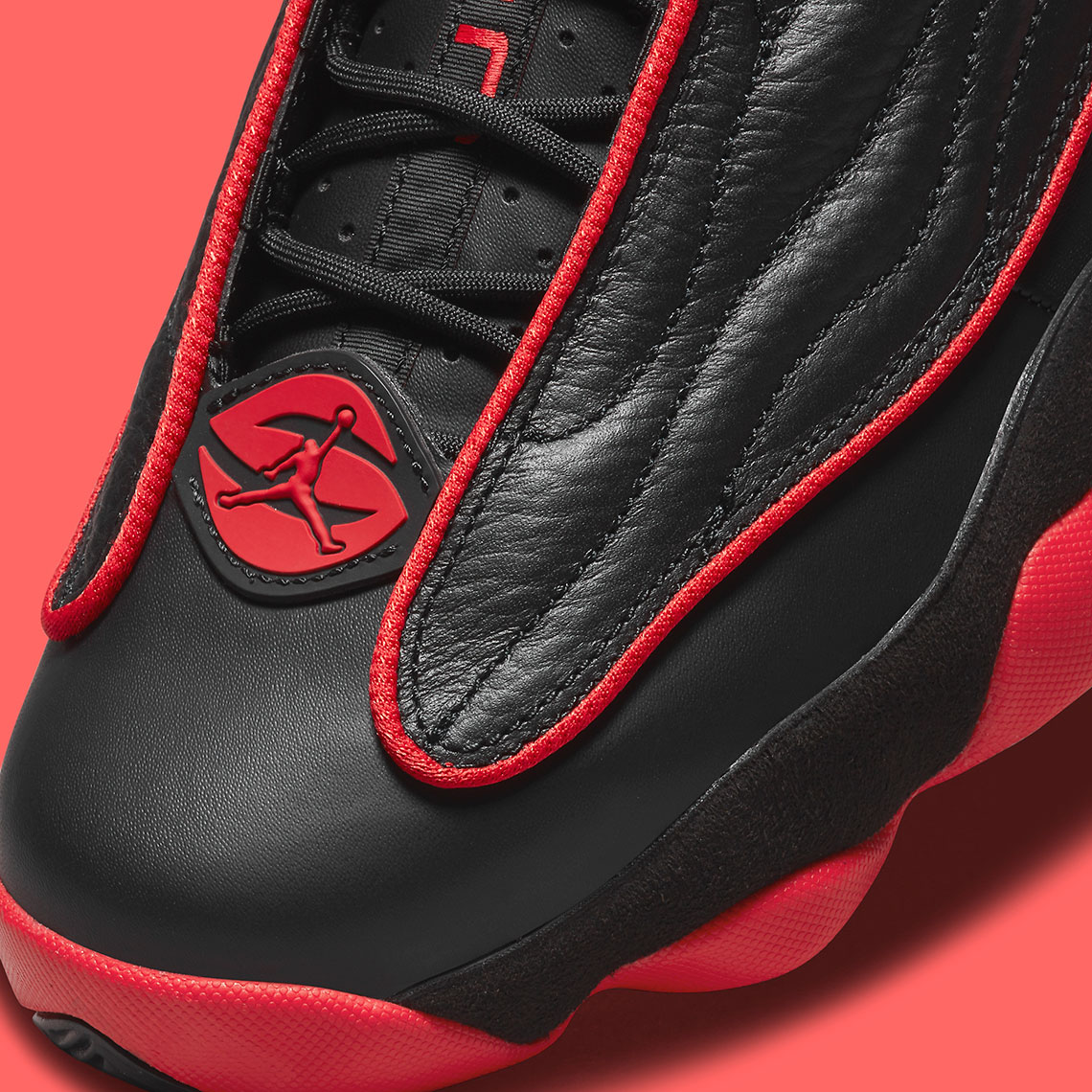 black and red jordan pro strong