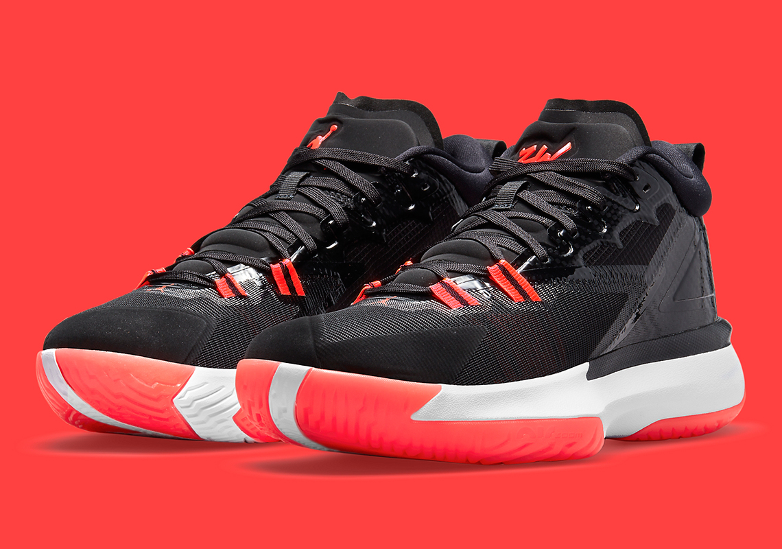 The Jordan Zion 1 Gets An "Infrared" Themed Makeover