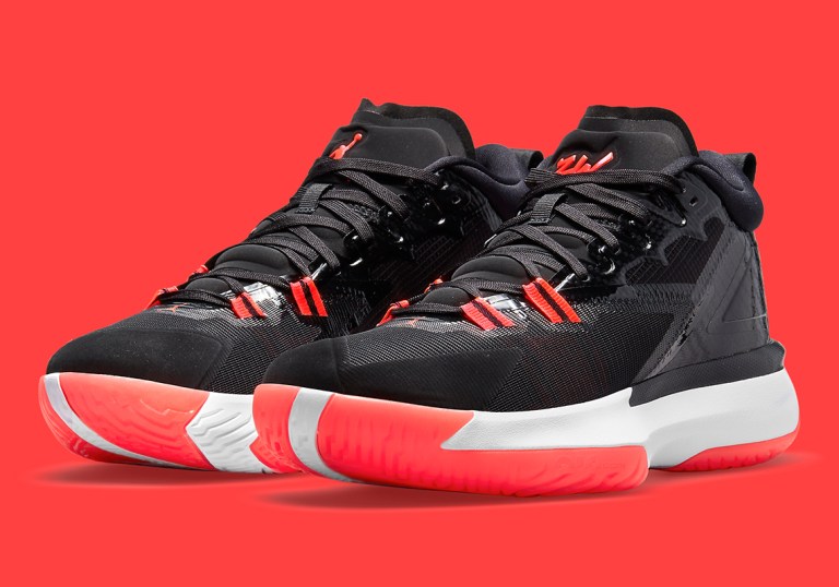 Jordan Zion 1 Black White Bright Crimson DA3130-006  display picture 1