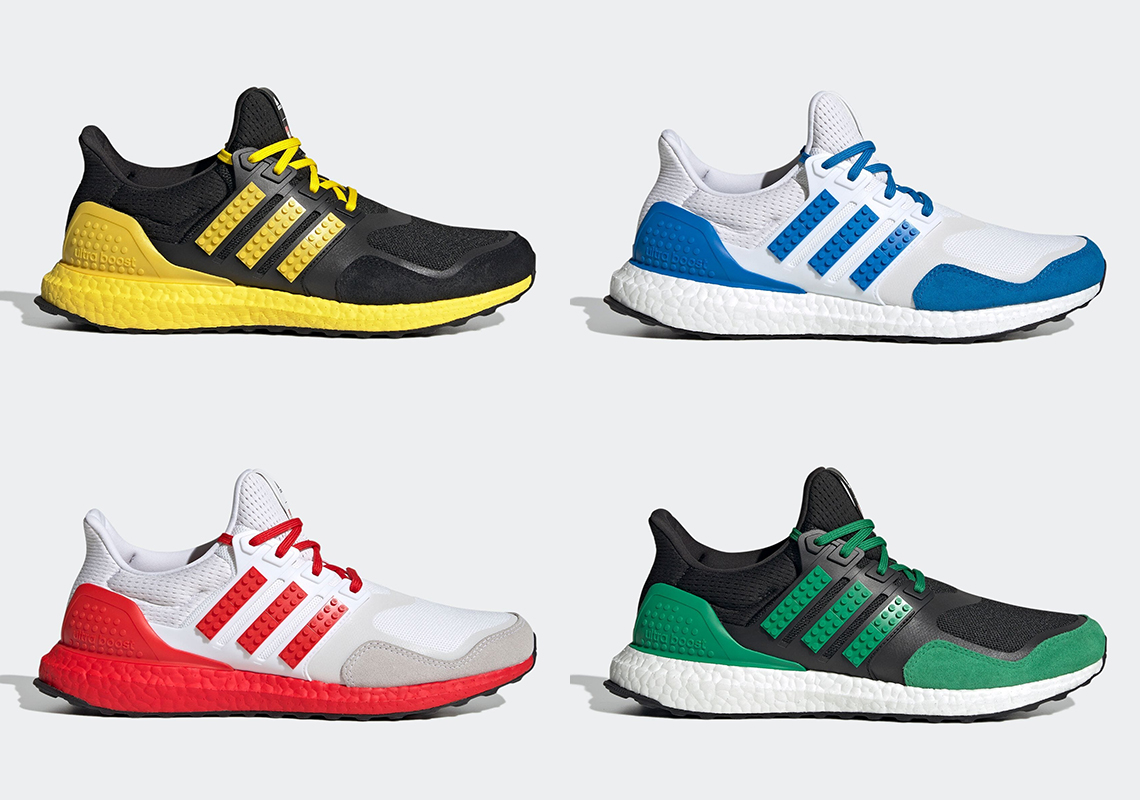 adidas And LEGO Collaboration Continues Stacking Up With Four New UltraBoost Colorways