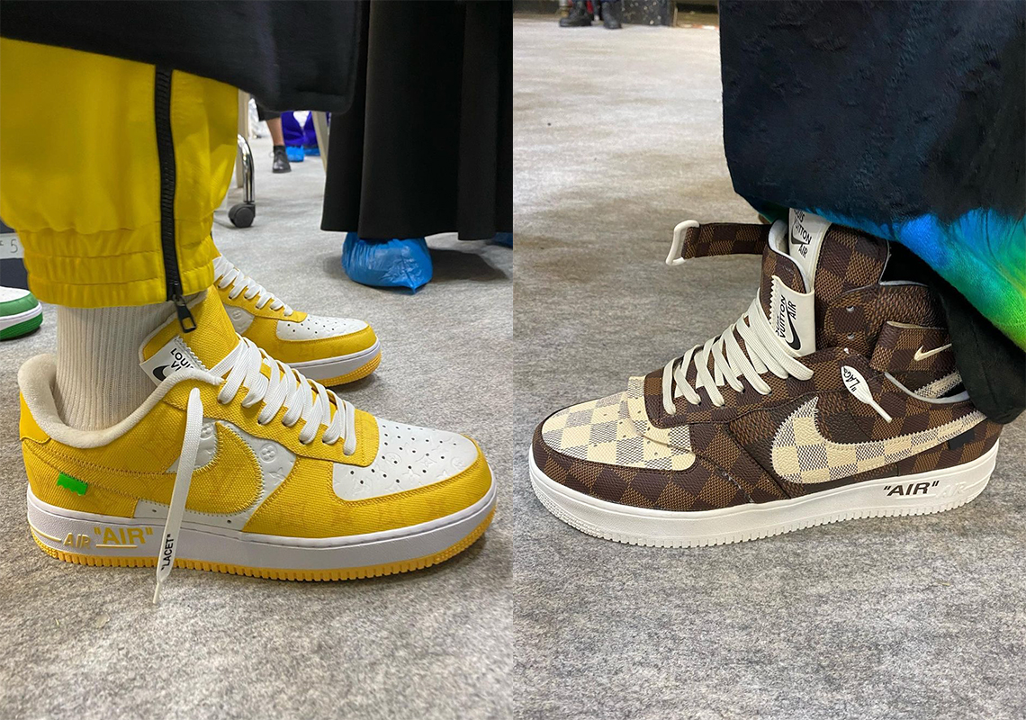 Louis Vuitton Nike Air Force 1 Low Release Date | SneakerNews.com