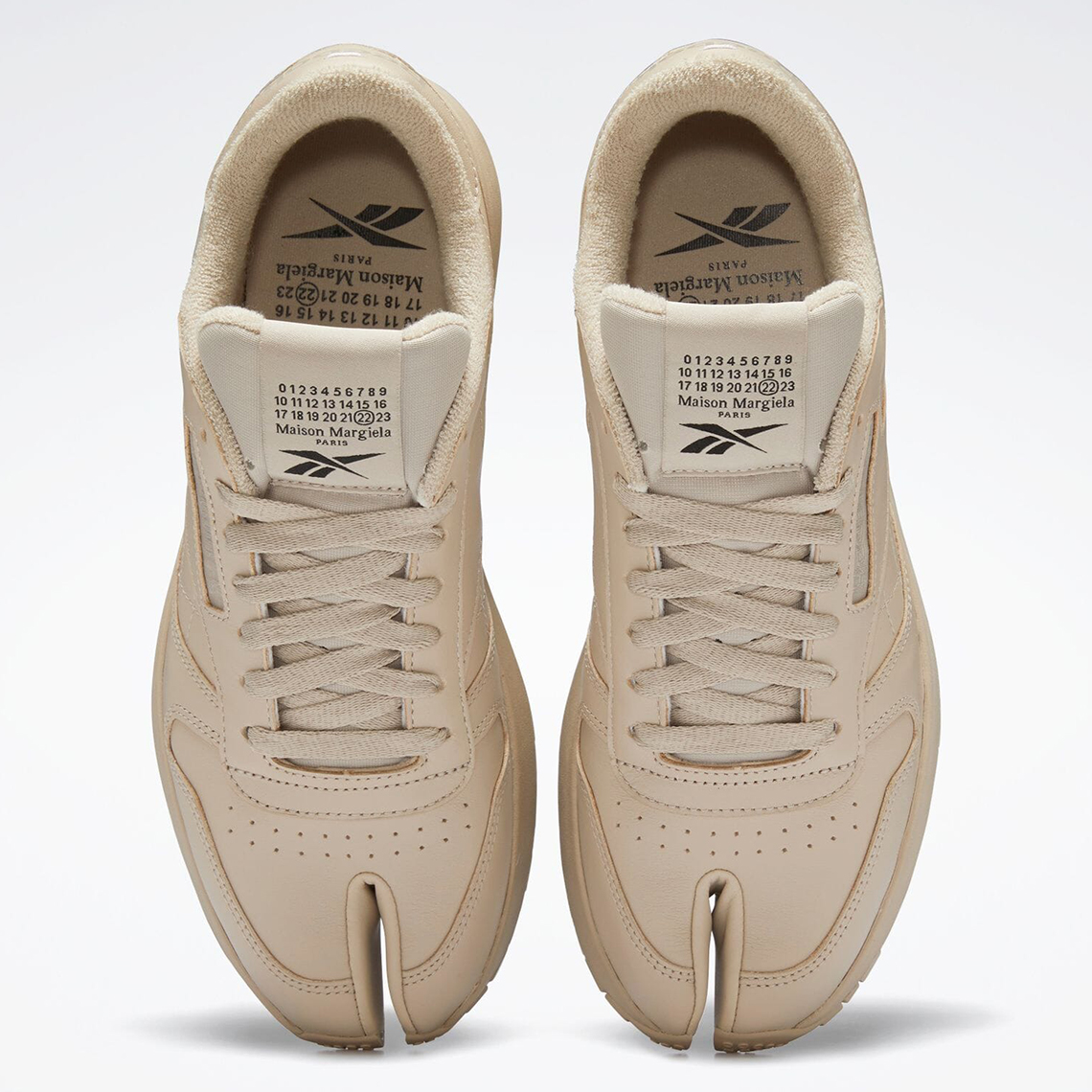 Margiela Reebok Classic Leather Tabi Tan GX5141 | SneakerNews.com