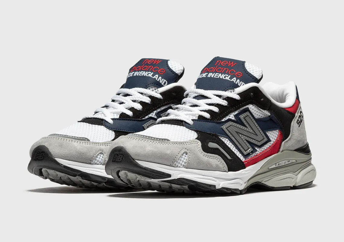 The New Balance M2002RG Navy 25cm Made In England Brings In Matching Flag Colors