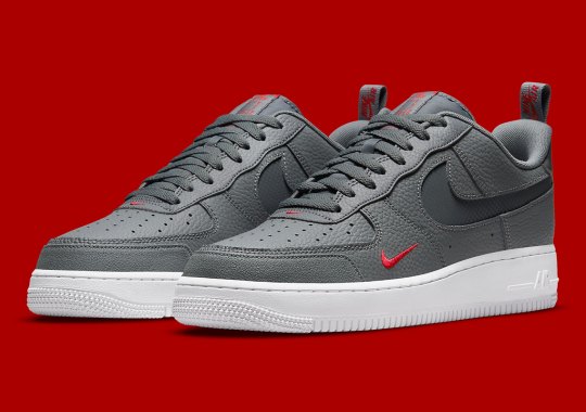 The Nike Air Force 1 Gets A Steel Grey Makeover