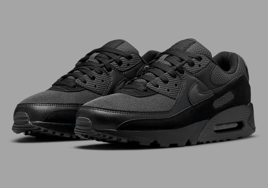 The Nike Air Max 90 Goes Stealthy With A Wealth Of Materials