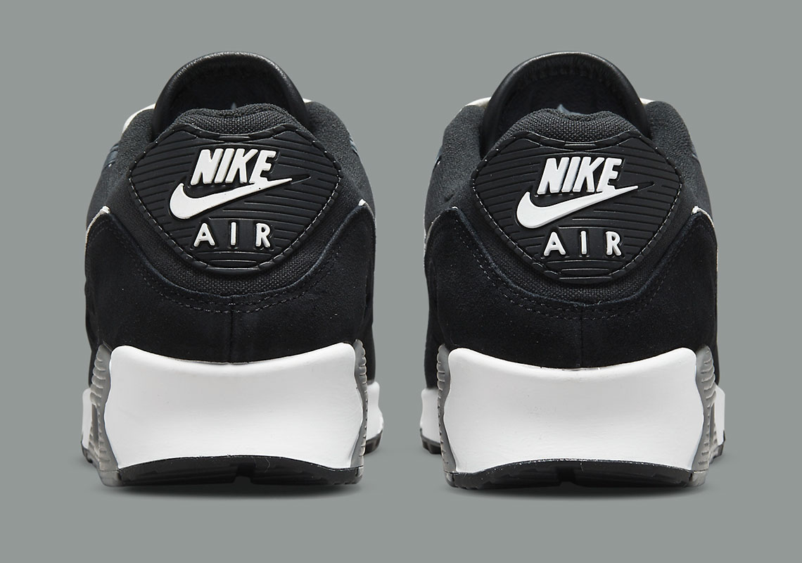 nike air black grey white