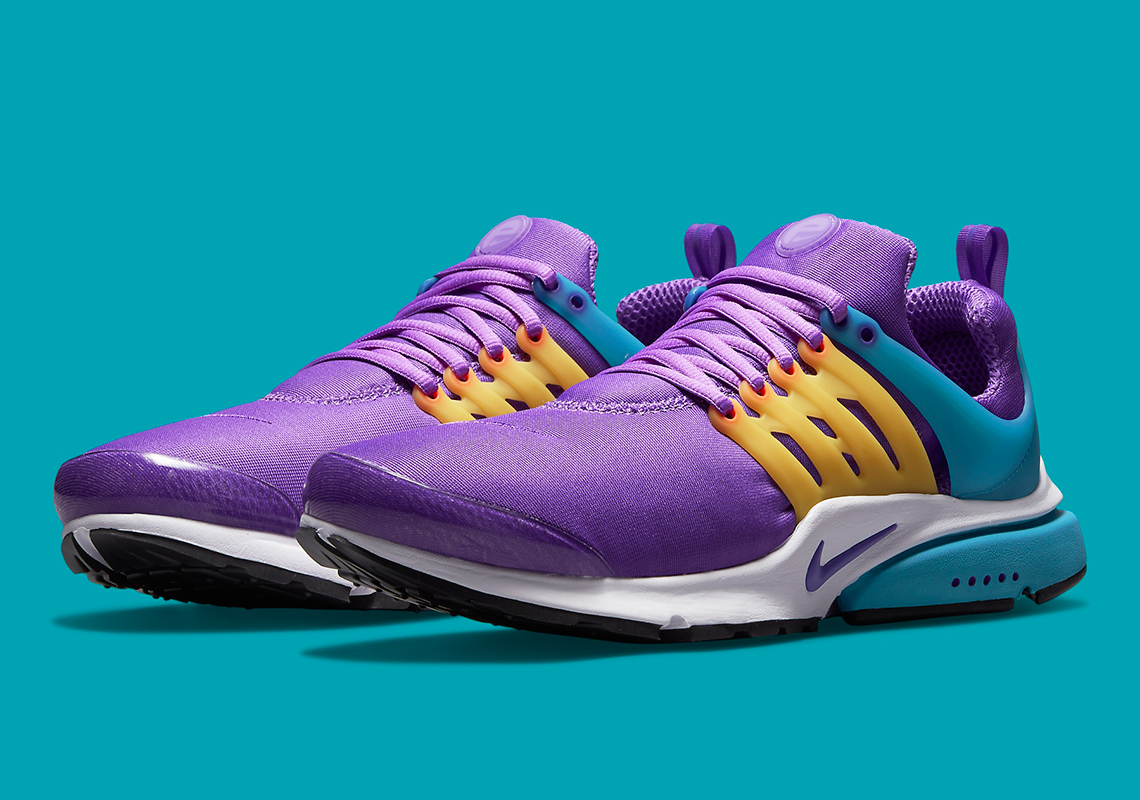 nike presto purple running shoes