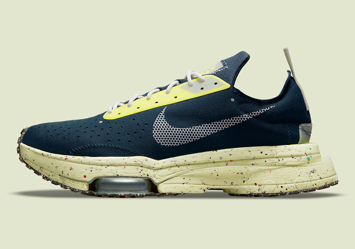 Nike rainbow air zoom type crater navy yellow DH9628 400 5