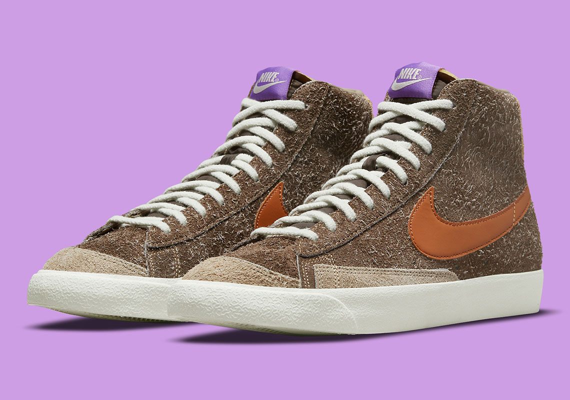 Hairy Suedes Cover This Outdoor-Friendly Nike Blazer Mid ’77