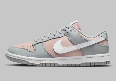 Nike Dunk Low Womens Grey Pink DM8329-600 | SneakerNews.com