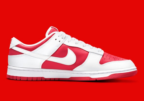 Nike Dunk Low White University Red DD1391-600 | SneakerNews.com