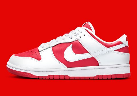 Nike Dunk Low White University Red DD1391-600 | SneakerNews.com