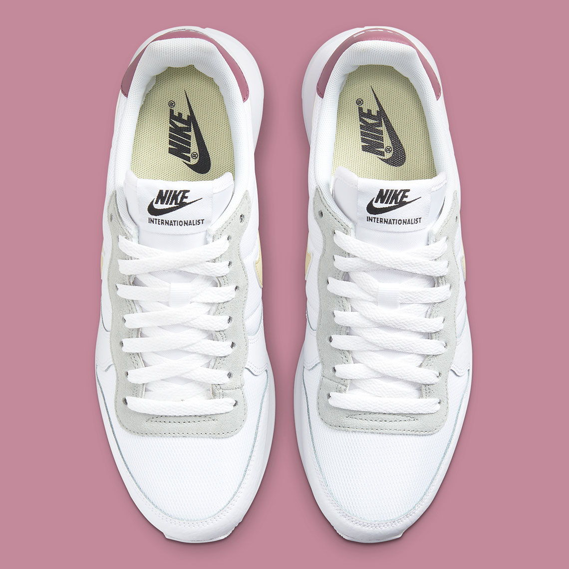 Nike Internationalist White Lilac Yellow DN4931-100 | SneakerNews.com