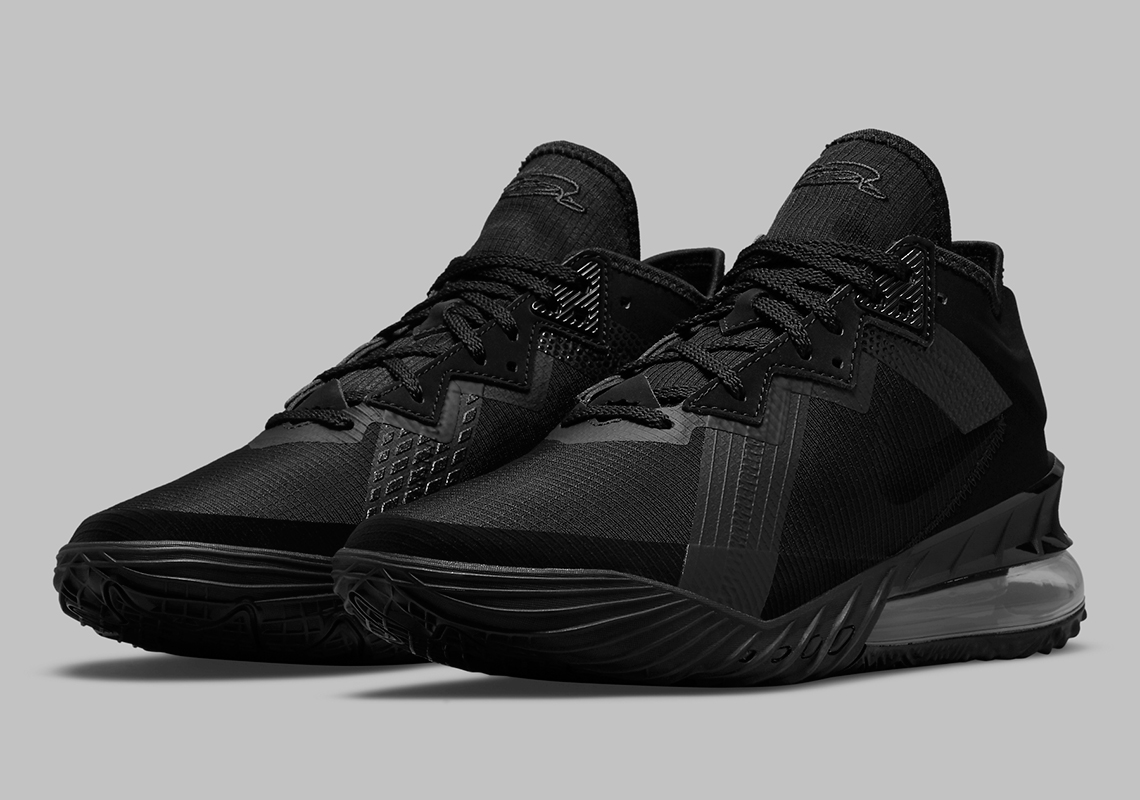 Nike LeBron 18 Low Zero Dark 23 Black 
