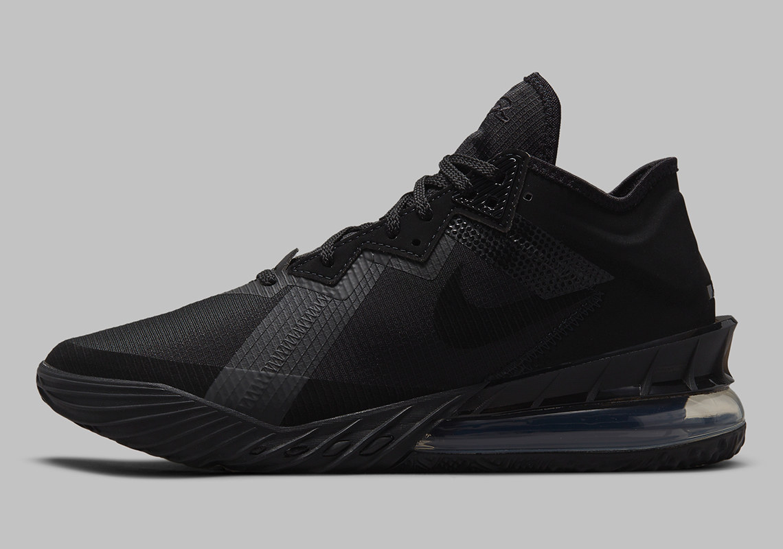 Nike Lebron 18 Low Black Cv7562 004 Release Date 3