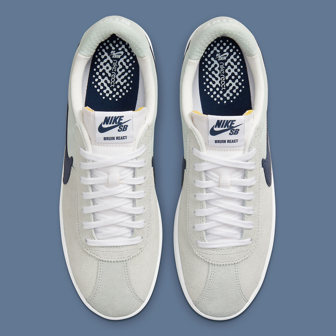 Nike Sb Bruin React Mint Navy White Cj1661 004 3