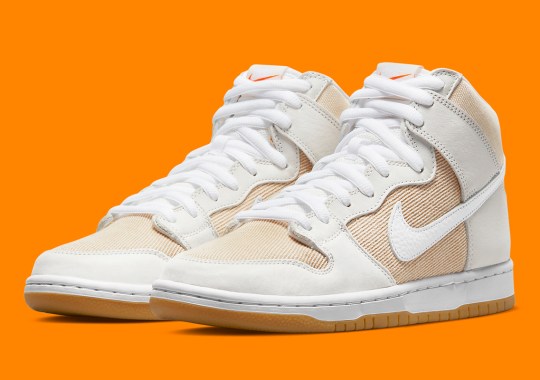 Official Images Of The Nike SB Dunk High ISO “Unbleached”