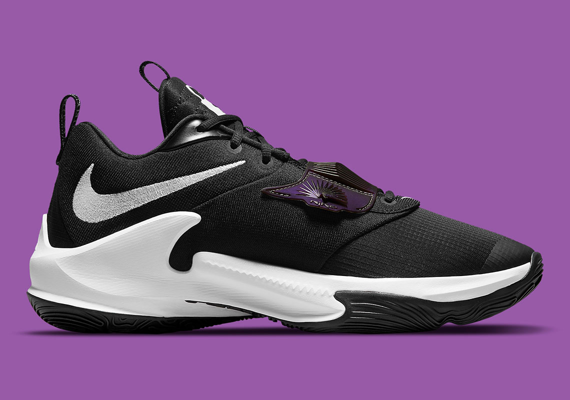 Nike Zoom Freak 3 Black Purple Da0695 001 1