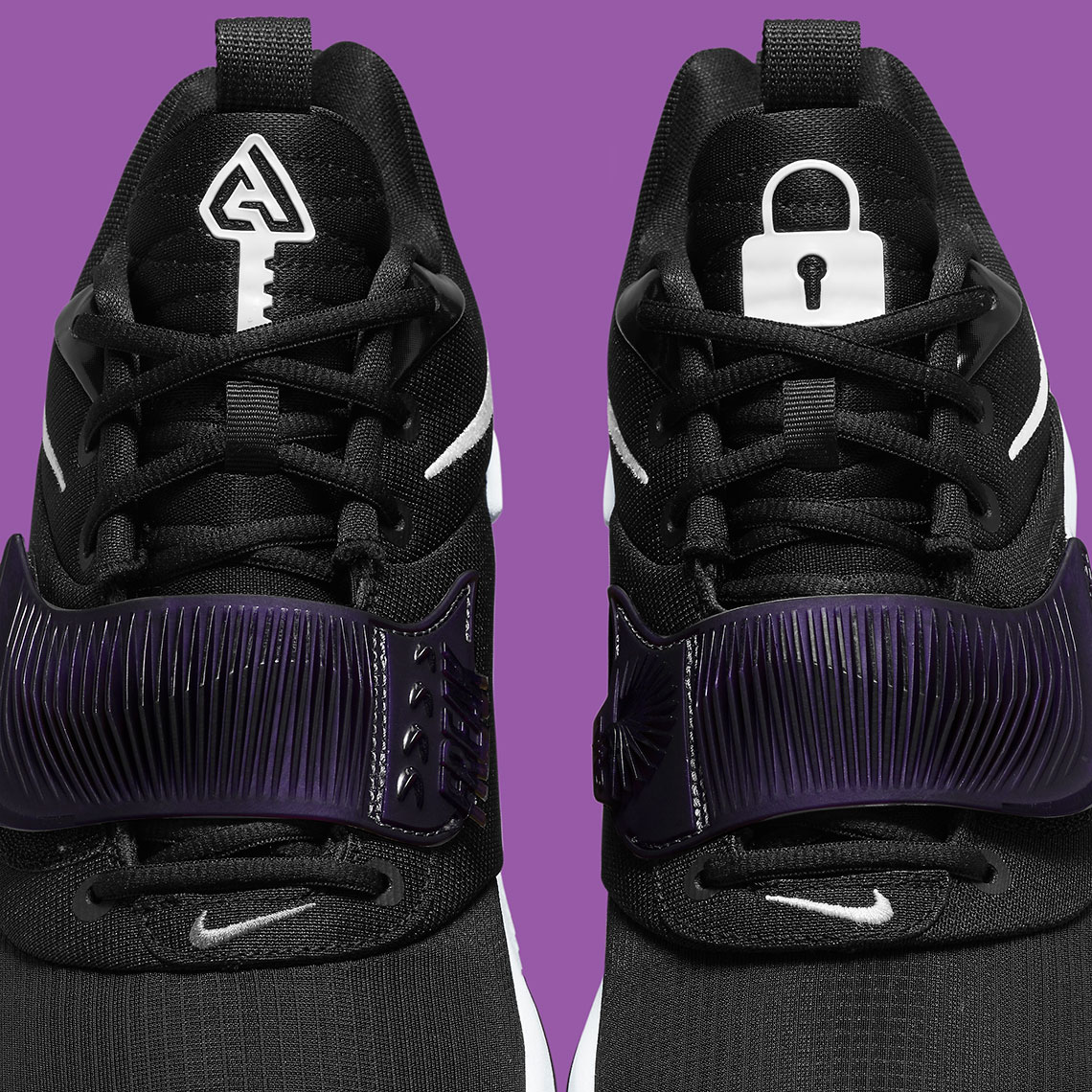 Nike SB Skate Hoodie "Grey" Use code BTS25 Black Purple Da0695 001 4
