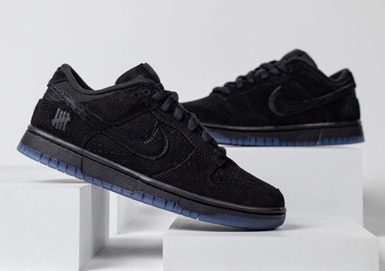 Undefeated And Nike Expand The “Dunk vs. AF-1” Pack With This Blacked Out Dunk Low