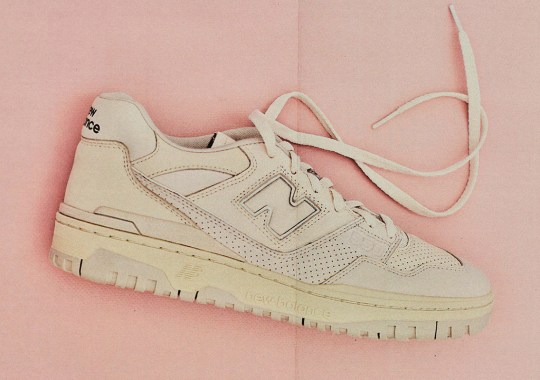 AURALEE’s Minimal New Balance 550 Collaboration Releases Globally In August