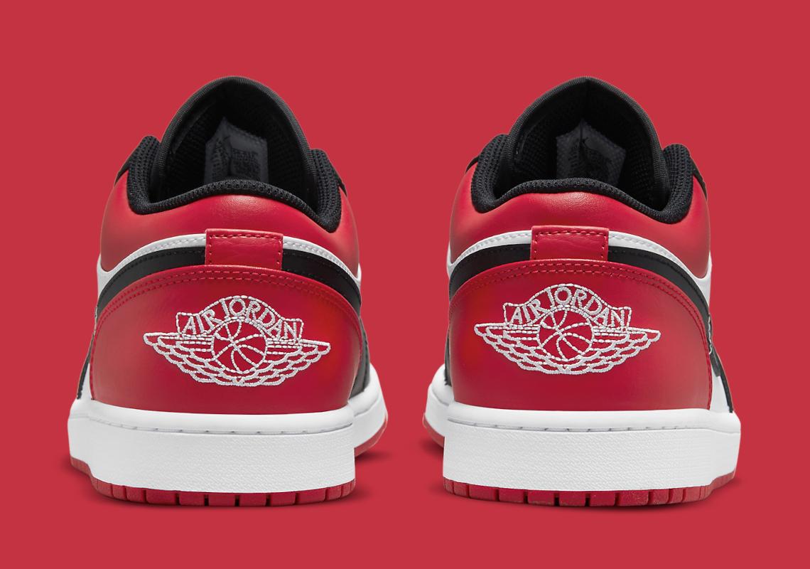 Air Jordan 1 Low Bred Toe 553558-612 Release Date | SneakerNews.com