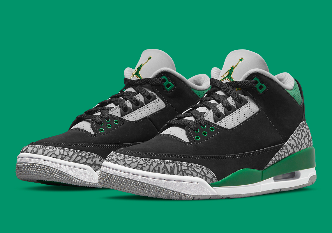 The Air Jordan 3 "Pine Green" Releases On October 30th