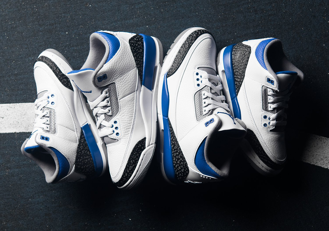 Air Jordan 3 Racer Blue CT8532-145 