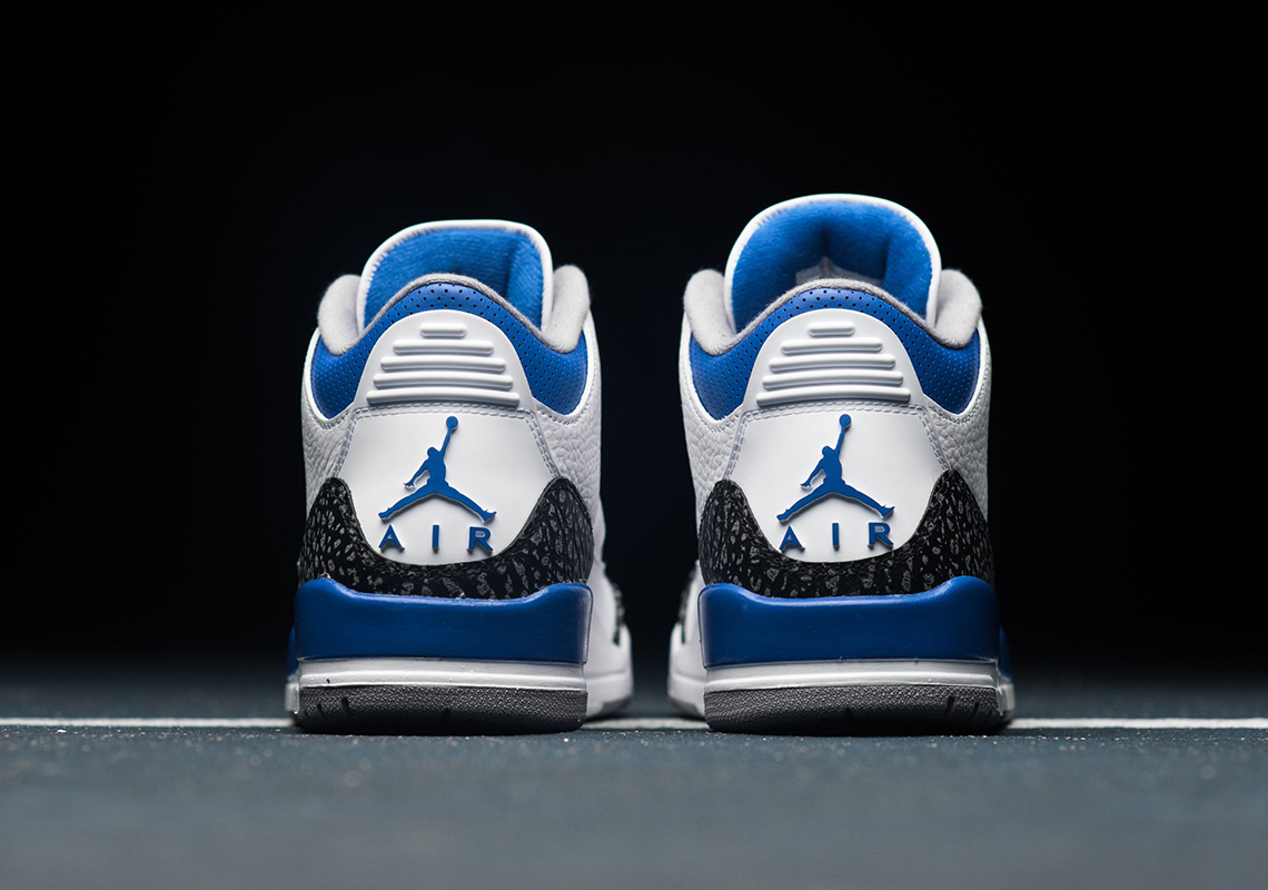 TEEN 'Air Jordan 1 Retro High OG GS' Sneakers Weiß Racer Blue Store List 1