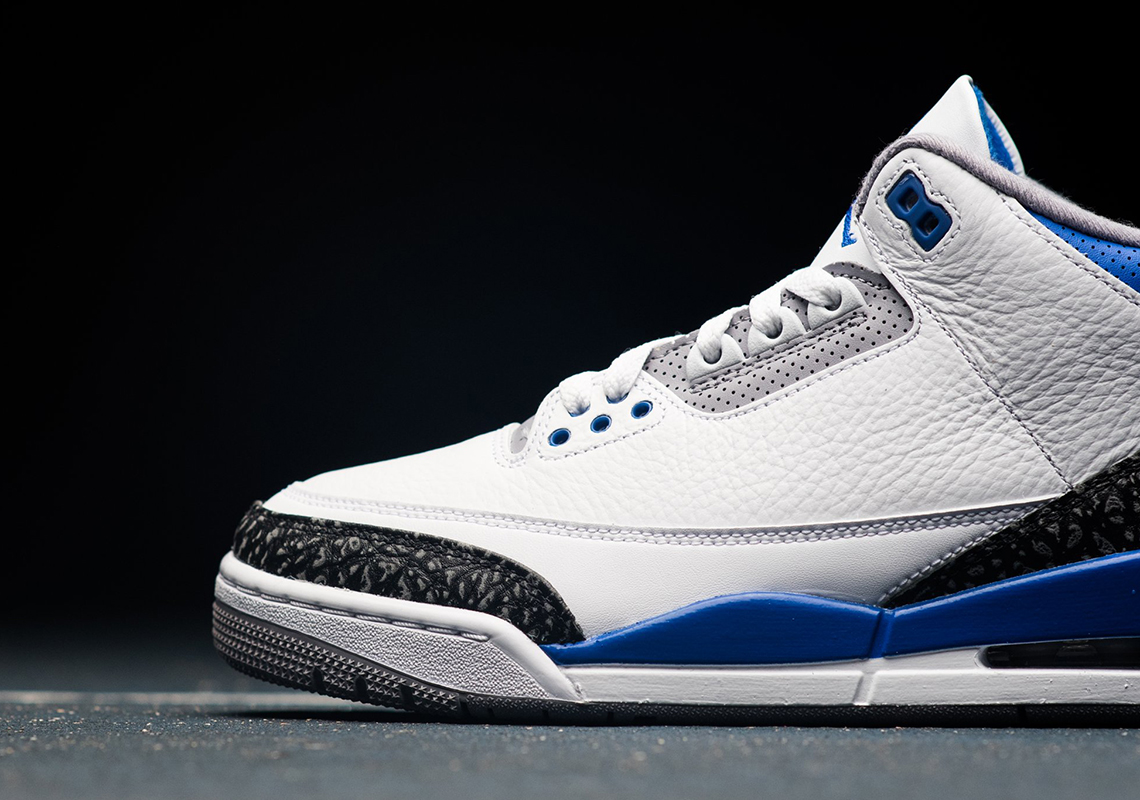 BvfShops Marketplace  Air Drip Jordan 3 Racer Blue quantity