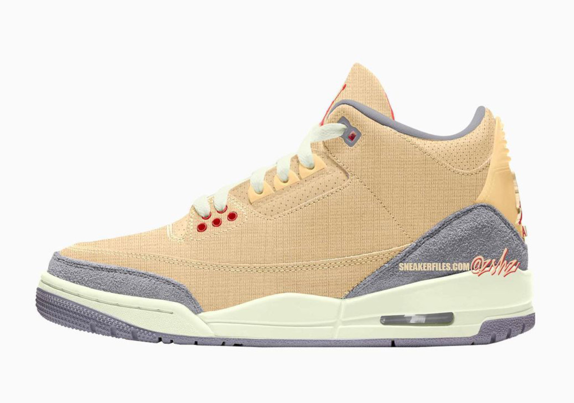 100 Release Date - BabylinoShops | Air Jordan 3 Canvas Muslin