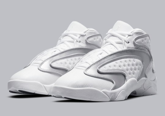 The Air Jordan Womens OG Appears In White And Metallic Silver