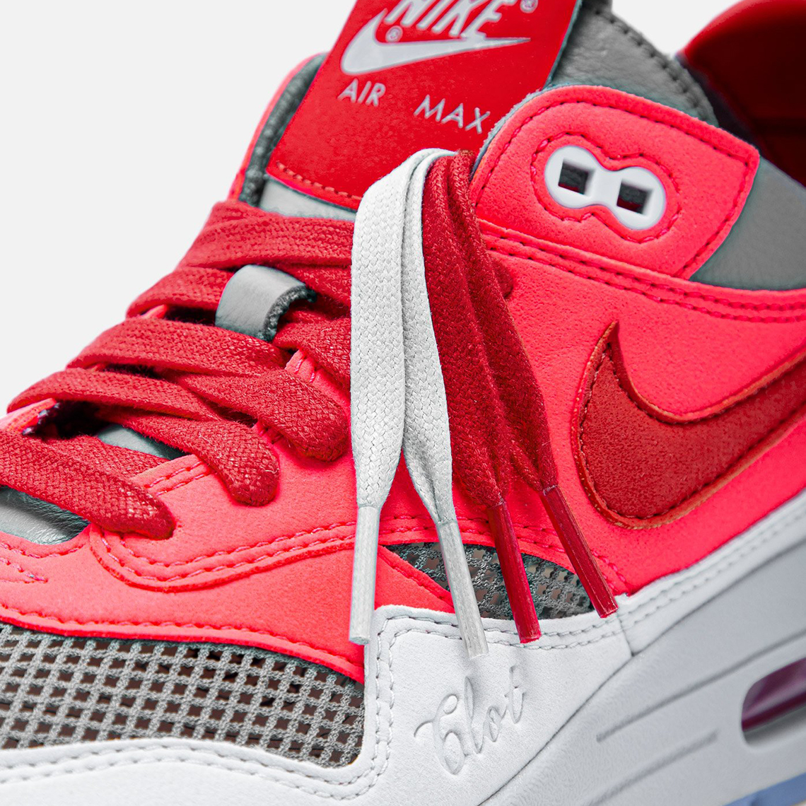 CLOT Nike Air Max 1 KOD Solar Red Release Date 12