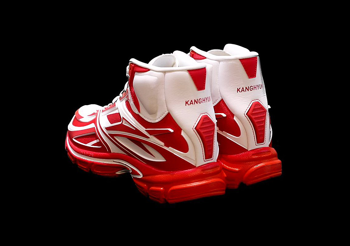 KANGHYUK Reebok Premier Road Modern Mid Red White | SneakerNews.com