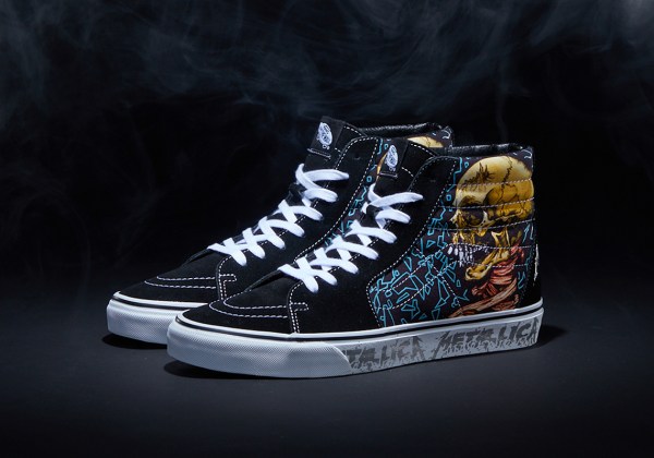 Metallica Vans 30th Anniversary Sk8-Hi Slip-On Release Date ...