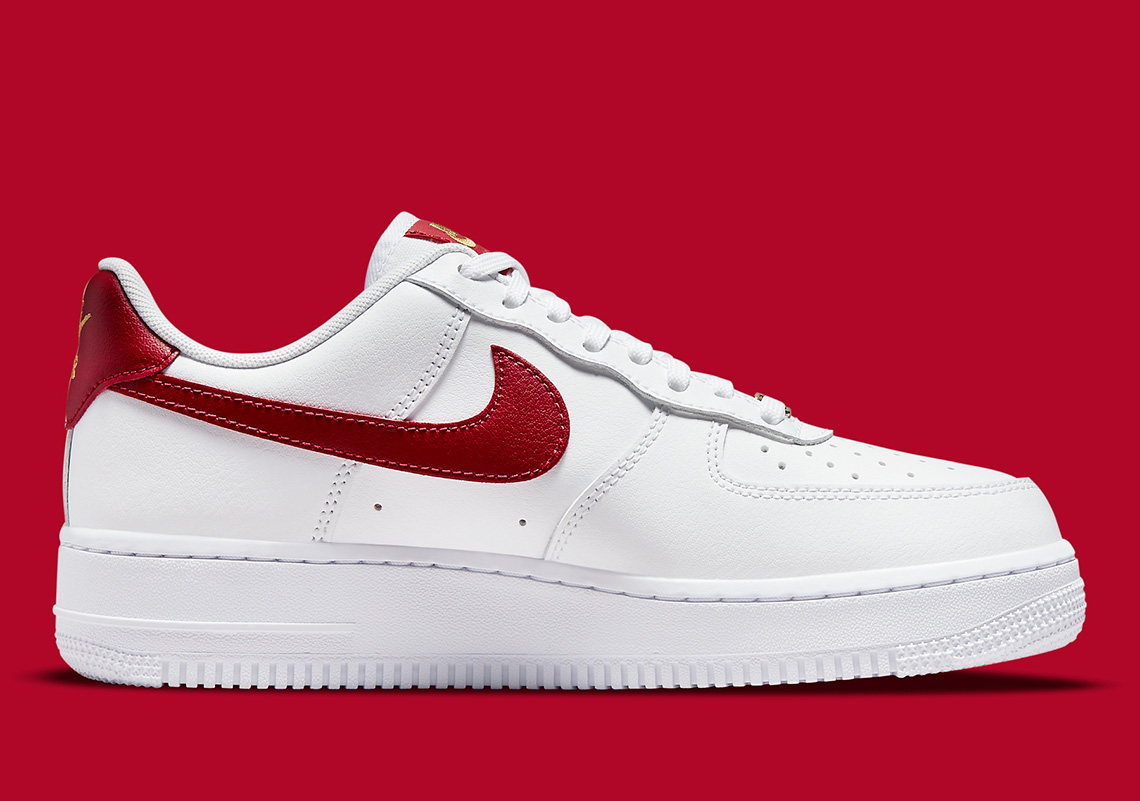 Nike Air Force 1 Red Gold CZ0270-104 | SneakerNews.com