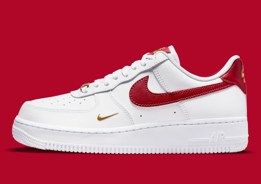 Red And Gold Spice Up This Upcoming Nike Air Force 1